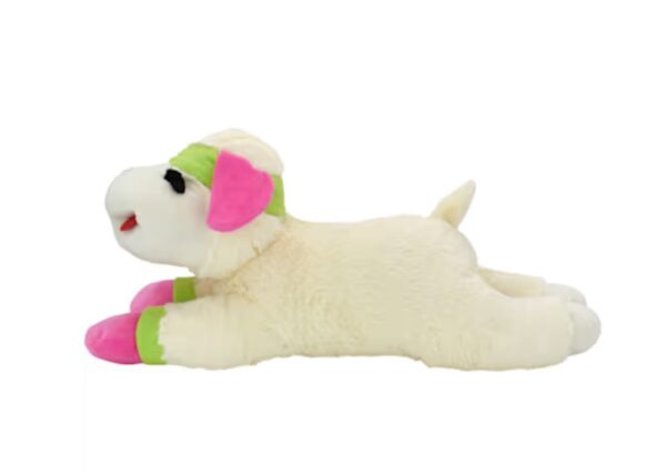 Multipet International Jumbo Retro Lamb Chop with Sweatband for Dogs, 24" L, X-Large