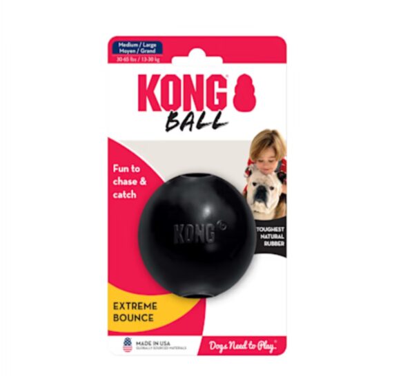 KONG Extreme Ball Dog Toy, Medium